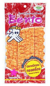Bento Squid Seafood Snack Hot & Spicy Flavor - 20g