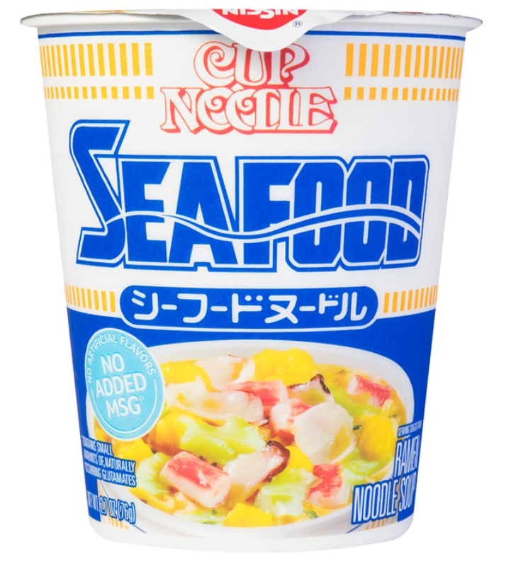Nissin Cup Noodles Seafood - 76g