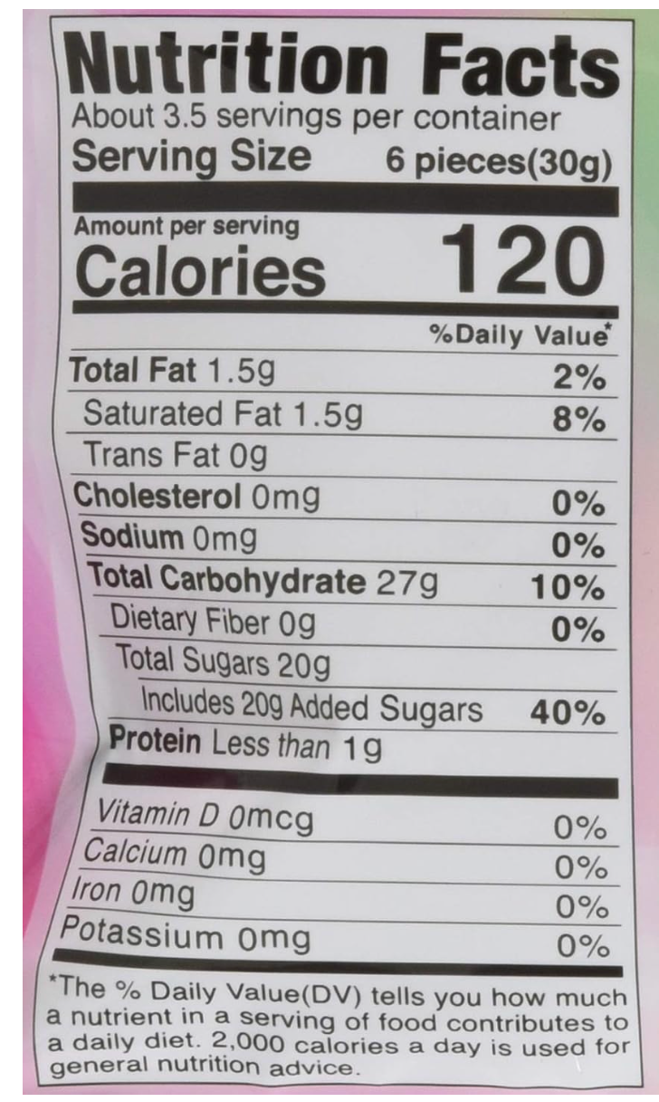 UHA Puchao Fruit 4 Flavors - 100g