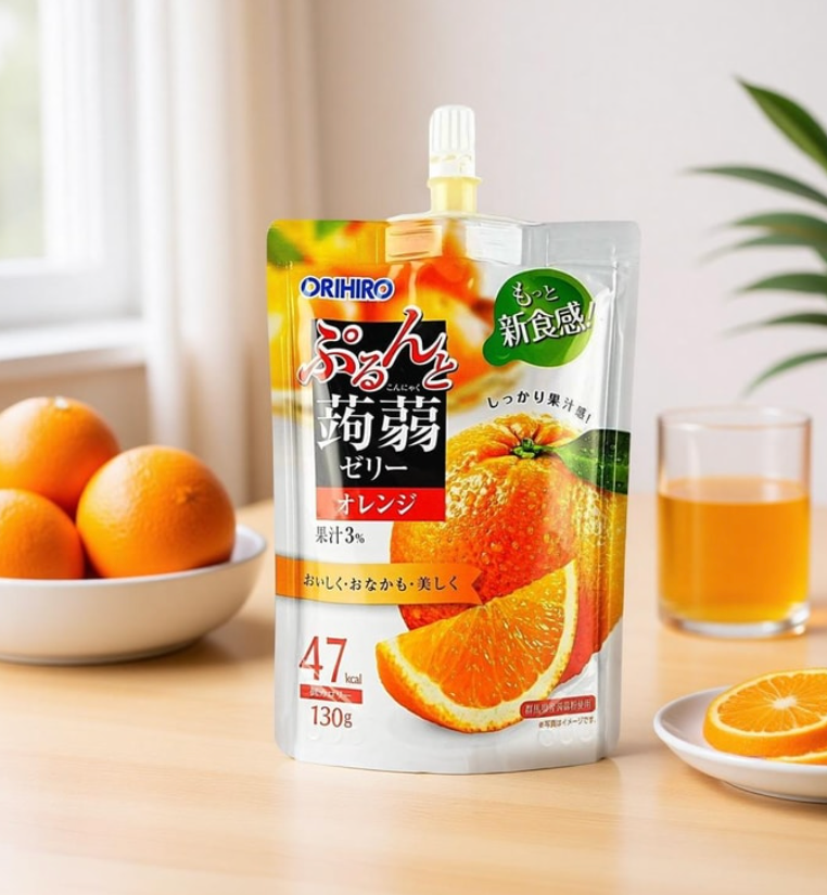 Orihiro Konjac Jelly Orange - 130g