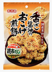 Amanoya Kobashi Shoyu Okoge Rice Crackers - 40g