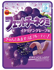 Bourbon Fettuccine Gummy - Italian Grape Flavor - 50g