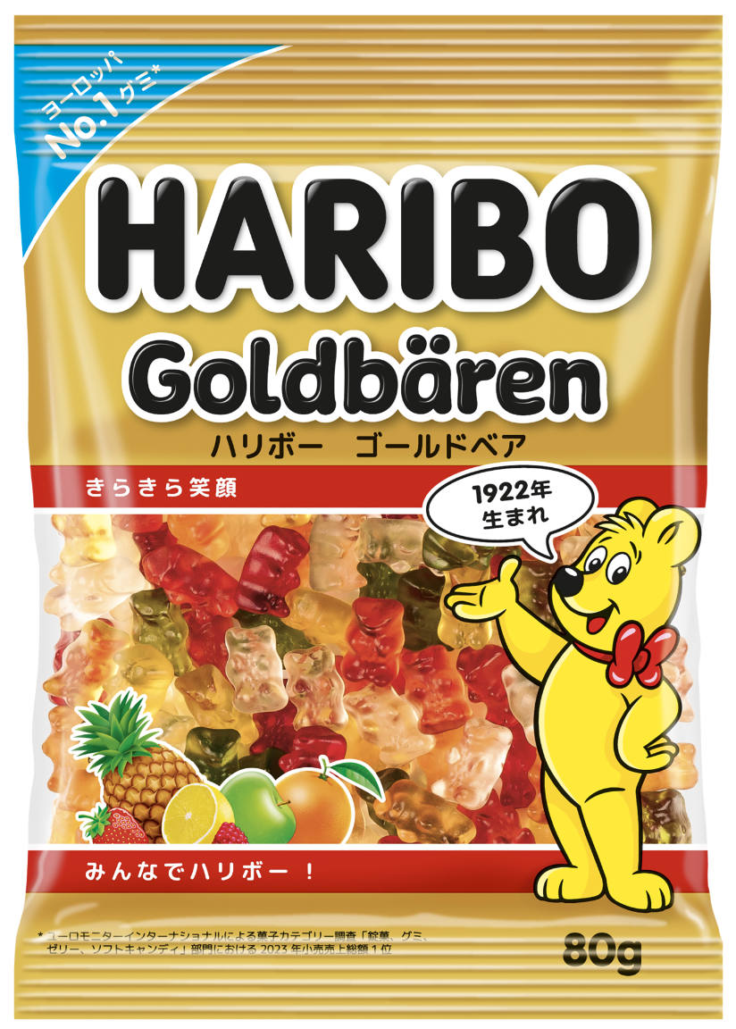 Haribo Goldbears Gummy Candy - 80g