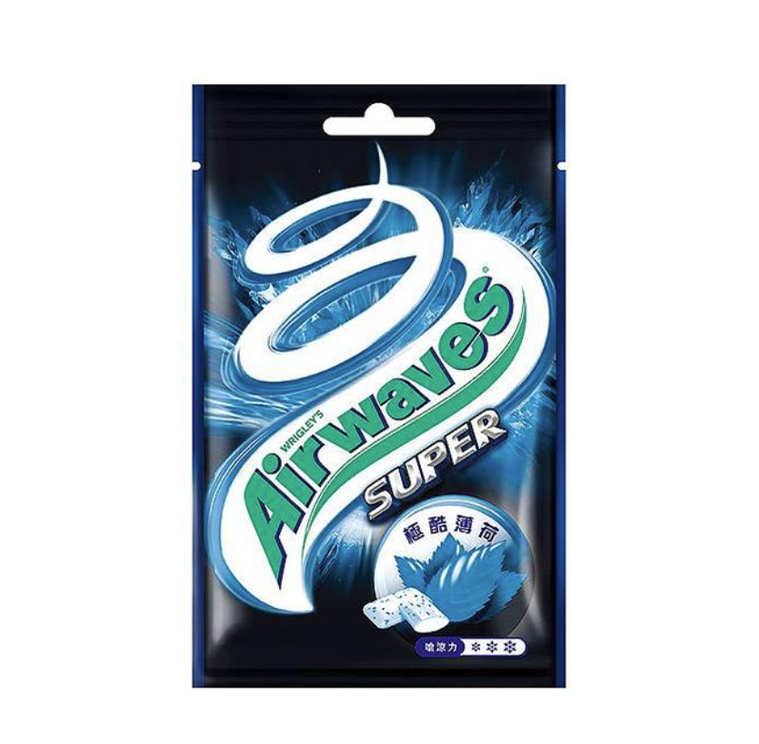Airwaves超涼無糖口香糖 極酷嗆涼薄荷 - 36.4g