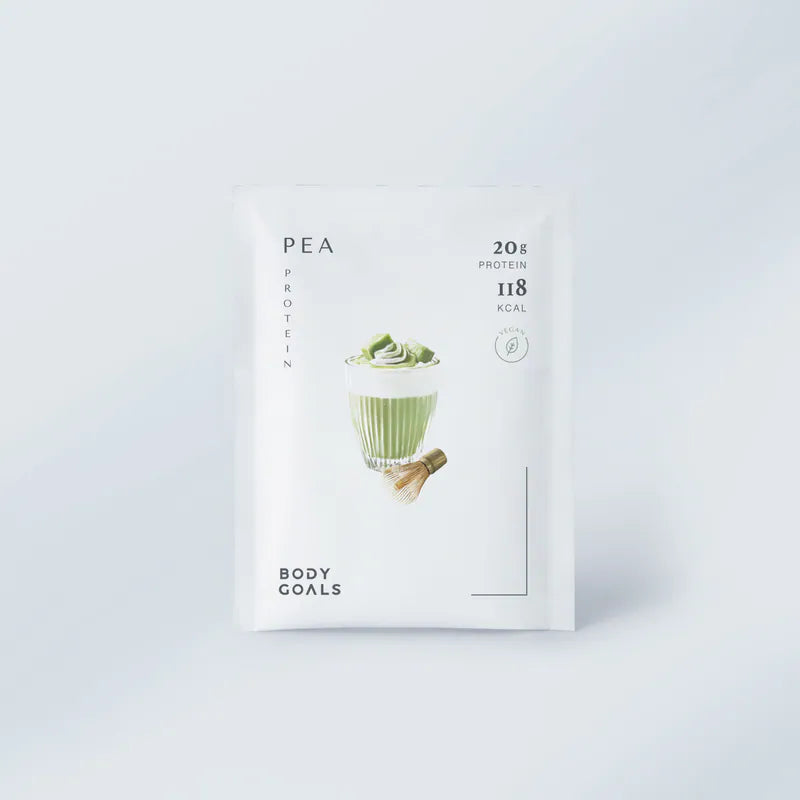 Body Goals Multi-effect Pea Protein Drinks Shizuoka Matcha Flavor - 31g
