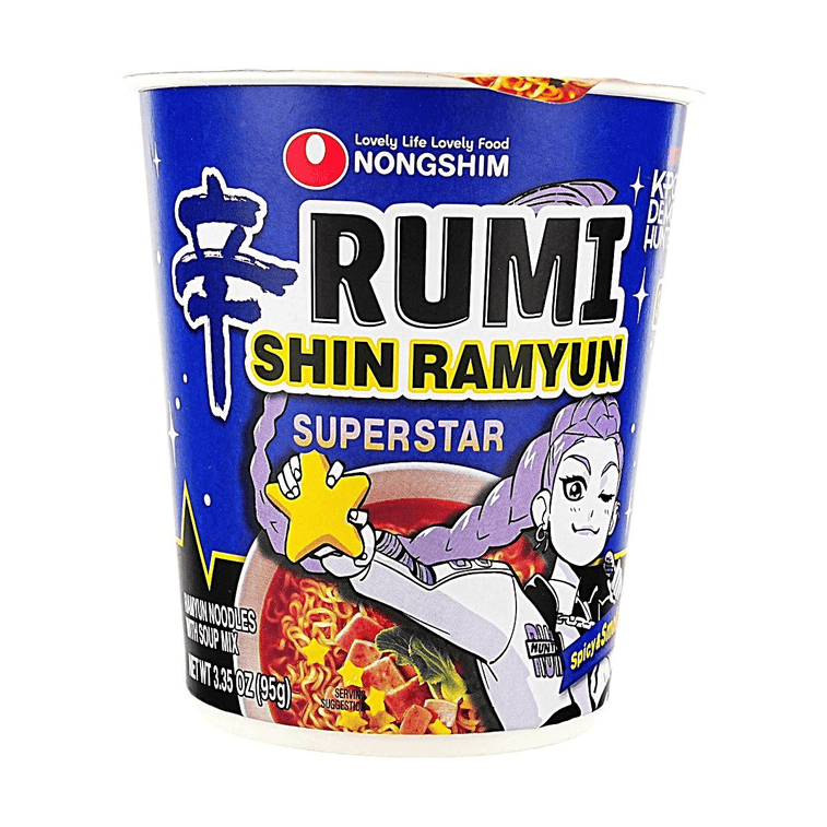 【KPop Demon Hunters Limited】NONGSHIM Rumi Shin Ramyun Super Star Flavor Cup Noodle - 95g