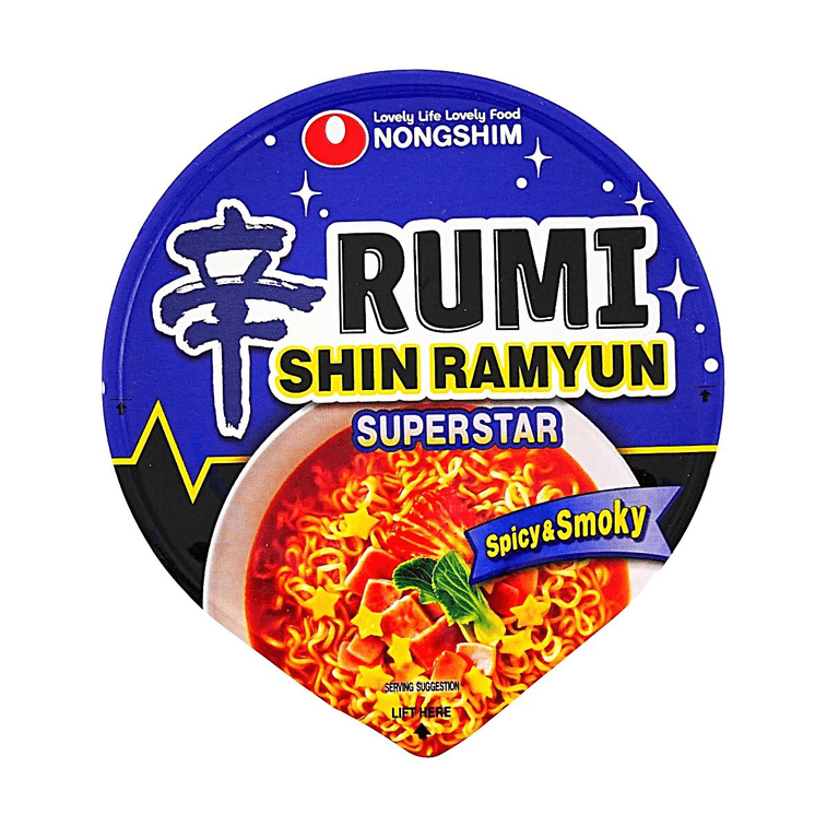 【KPop Demon Hunters Limited】NONGSHIM Rumi Shin Ramyun Super Star Flavor Cup Noodle - 95g