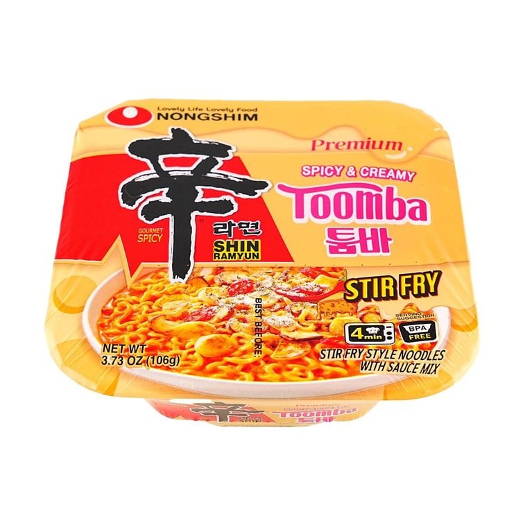 NONGSHIM Stir-Fry Noodle Toomba Bowl - 106g
