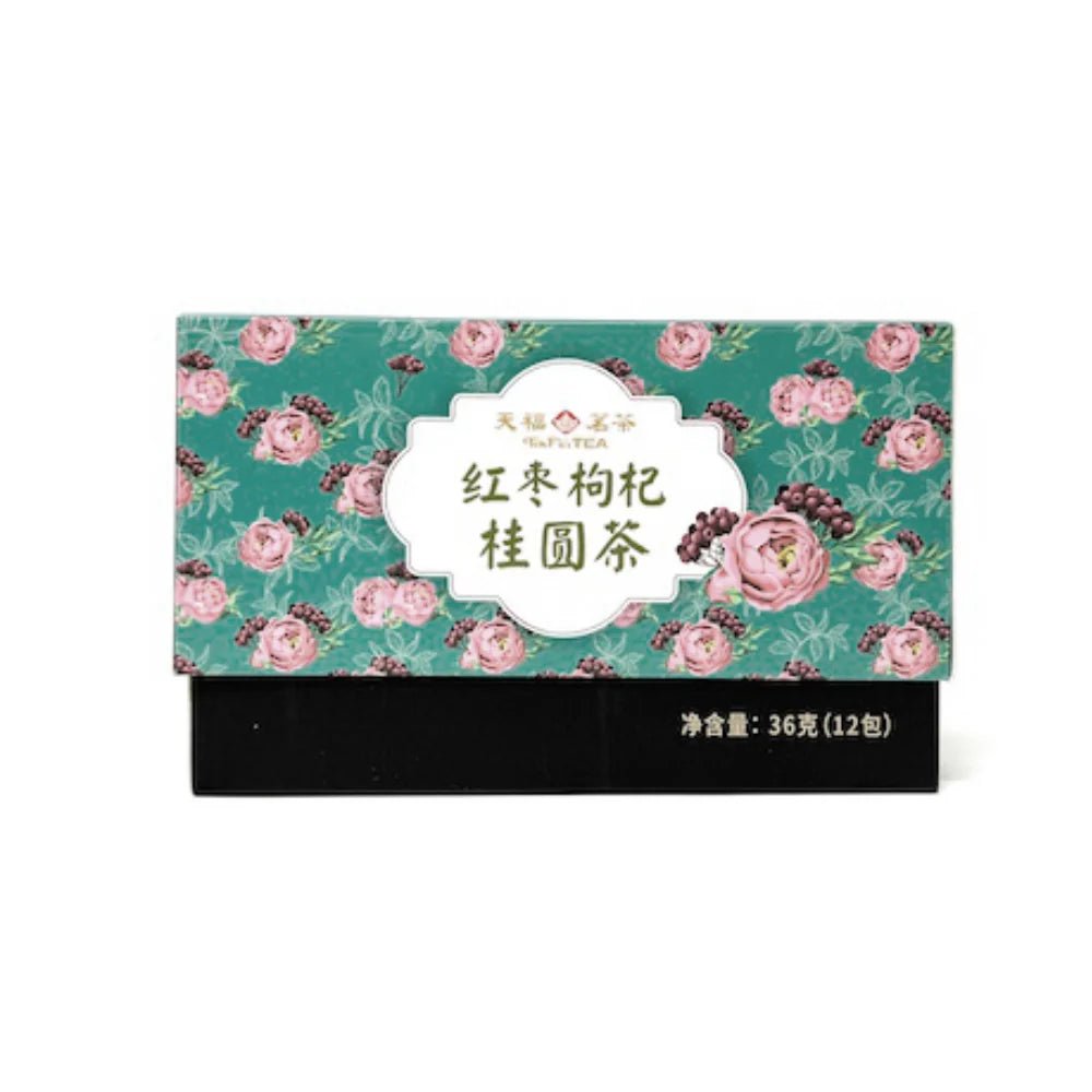 Tenfu's Tea-Jujube Goji berries Logan Tea - 3.5g x 12 Bags