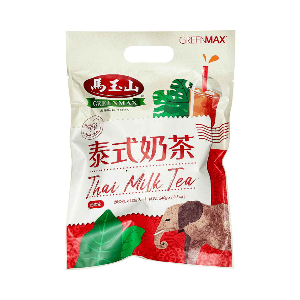 GreenMax Thai Milk Tea - 20g x 12 Pack
