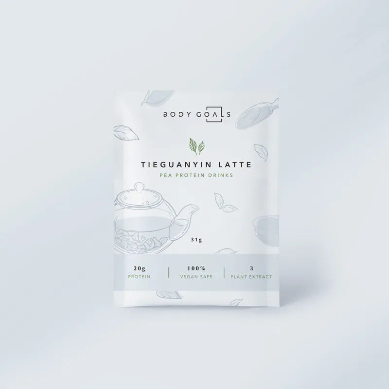 Body Goals Multi-effect Pea Protein Drinks Tieguanyin Latte Flavor - 31g
