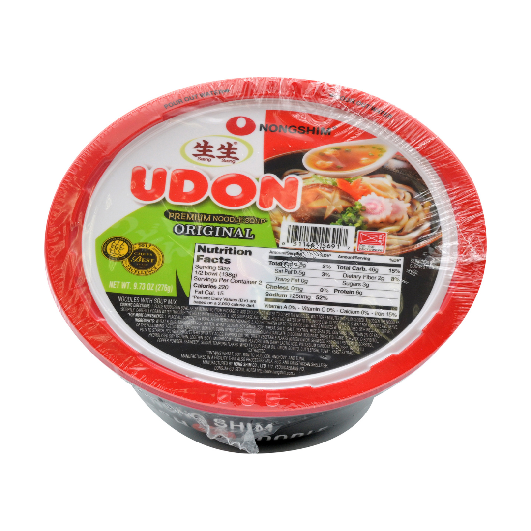 NONGSHIM Udon Bowl Noodle - 276g