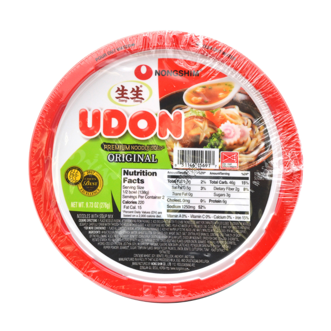NONGSHIM Udon Bowl Noodle - 276g
