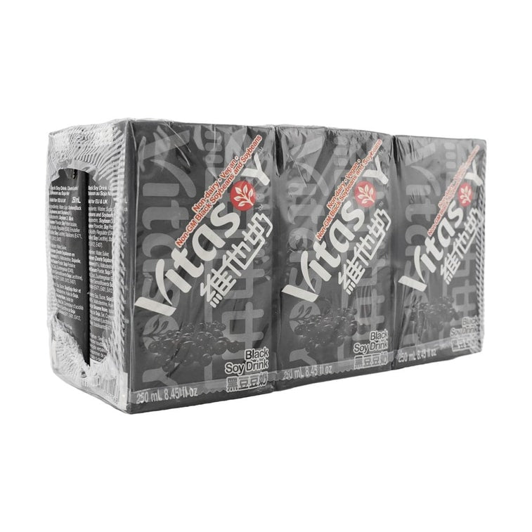 Vitasoy Black Soy Drink - 250ml x 6 Pack
