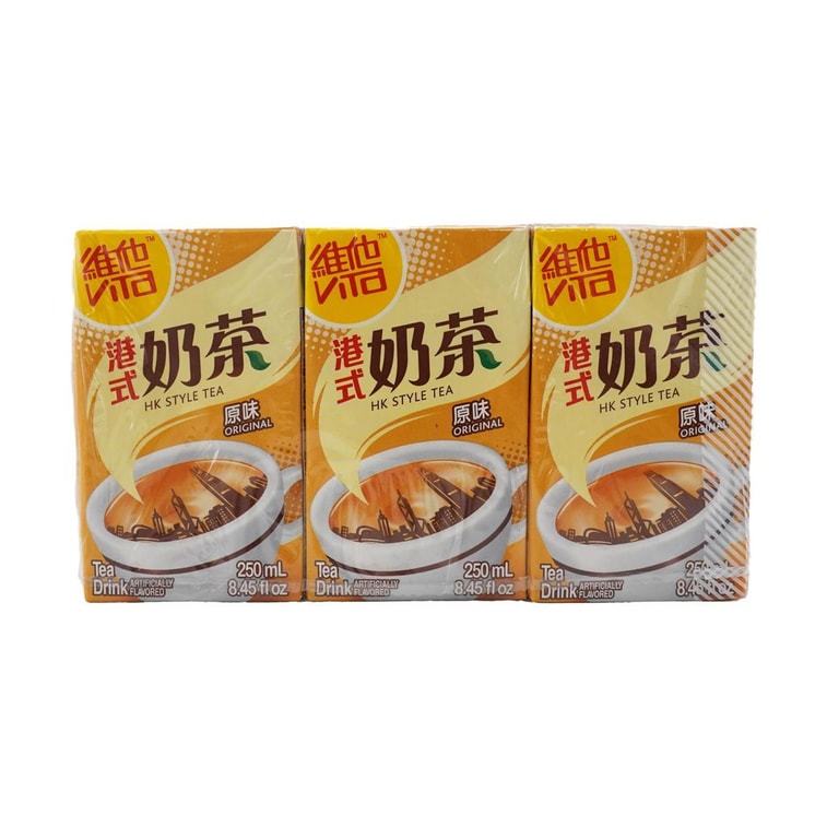 Vitasoy HK Style Tea Drink - 250ml x 6 Pack