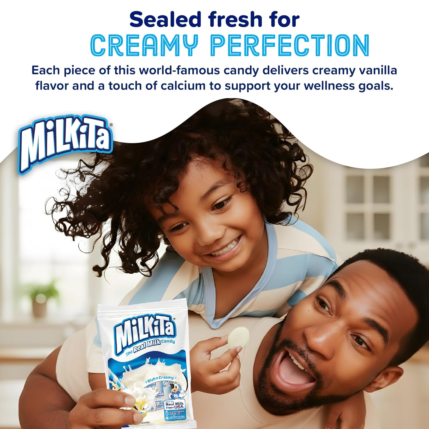 Milkita Real Milk Candy Vanilla Flavor - 100g