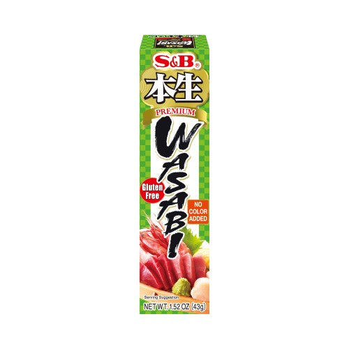S&B Premium Wasabi Paste - 43g