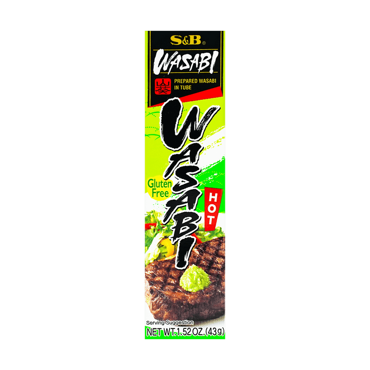 S&B Wasabi Neri Prepared Wasabi In Tube - 43g