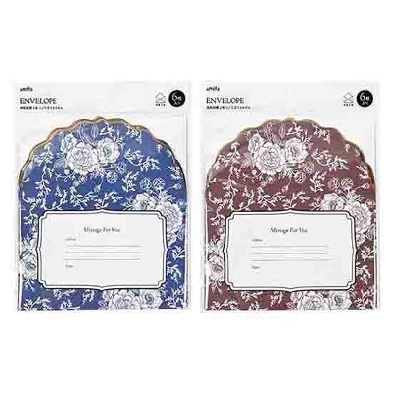 Western-Style Envelopes No.2 – Chinoiserie Style 6pcs