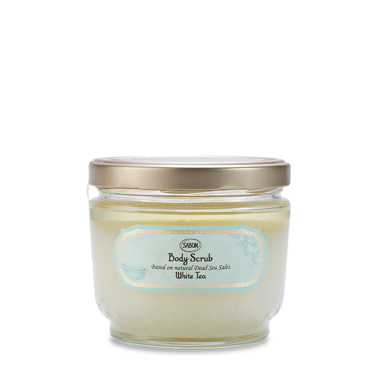 SABON Body Scrub White Tea (NEW) - 600g