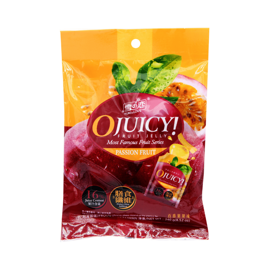 Yuki & Love OJuicy Jelly Passion Fruit - 240g