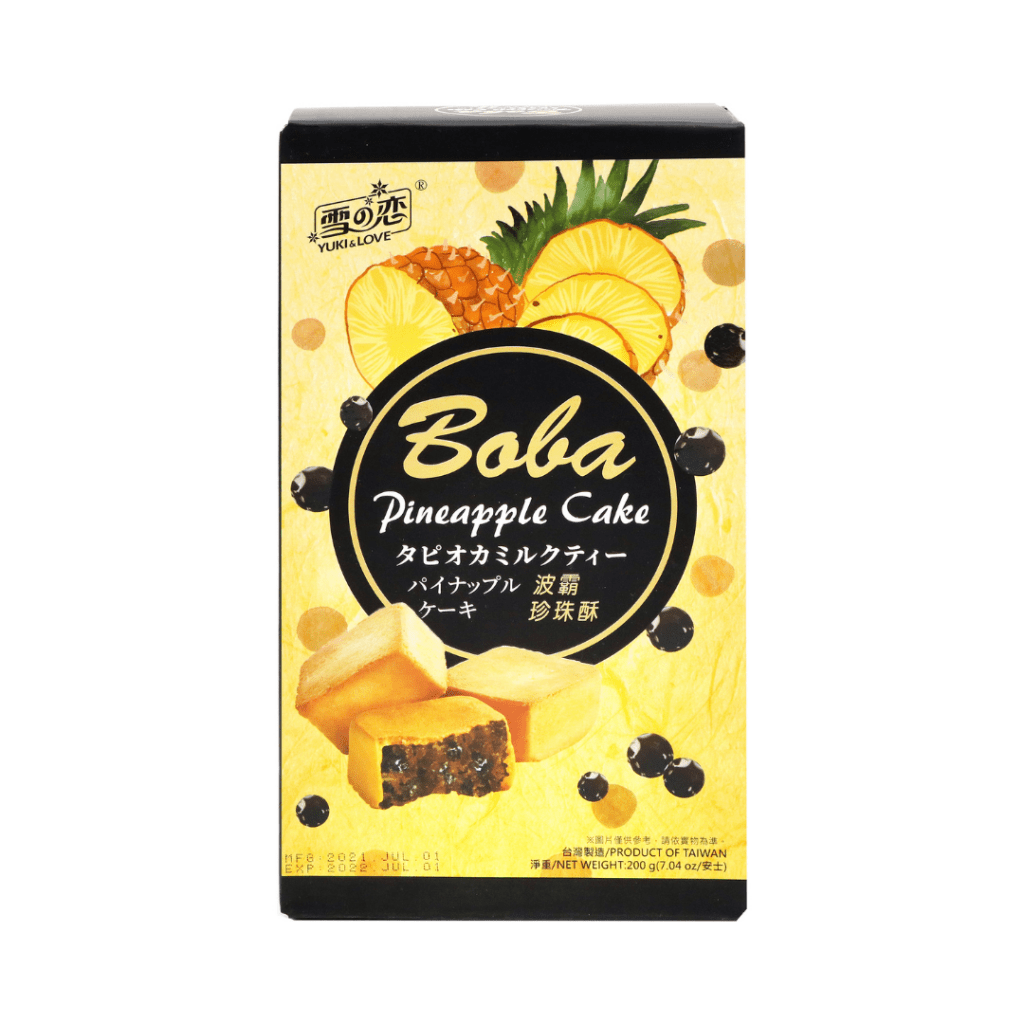 Yuki & Love Pineapple Cake Boba - 200g