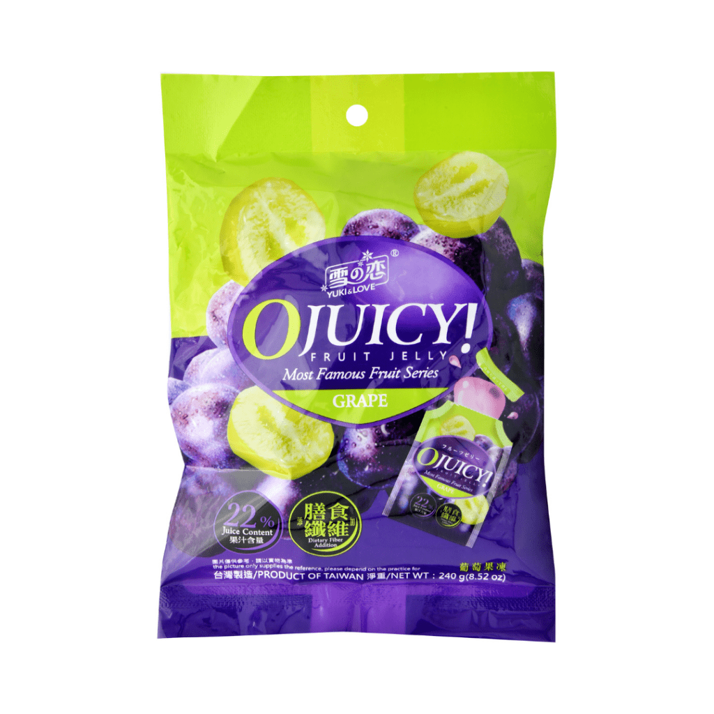 Yuki & Love OJuicy Jelly Grape - 240g