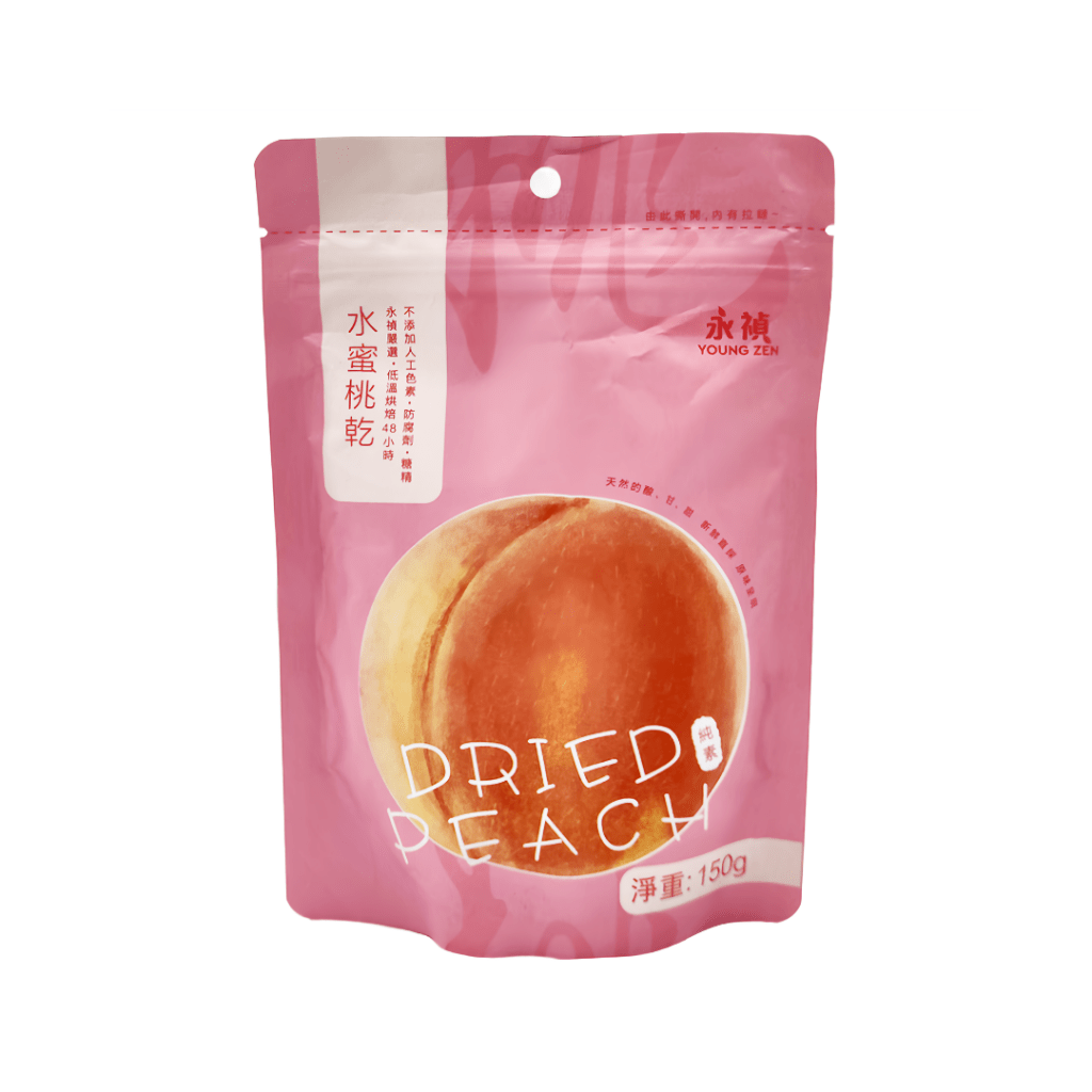 Young Zen Peach Dried Fruit - 120g