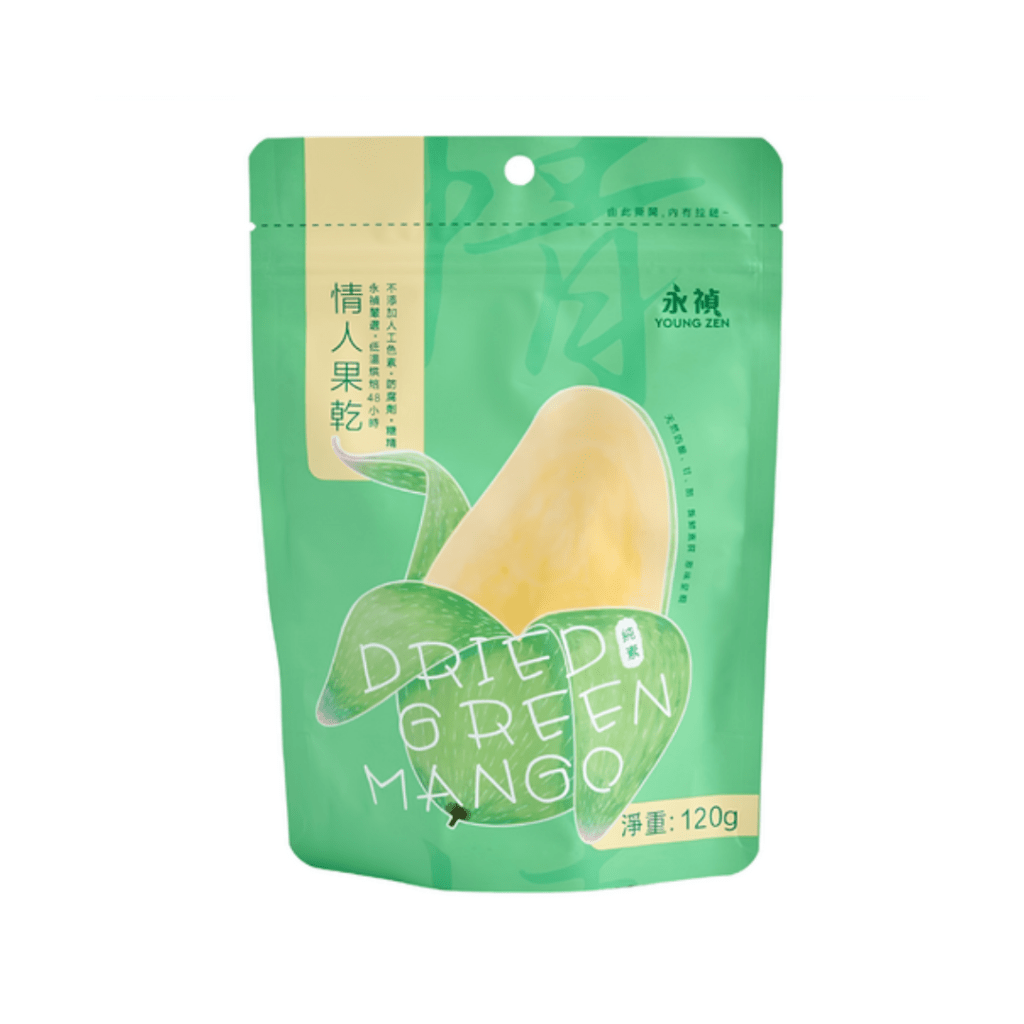 Young Zen Green Mango Dried Fruit - 120g