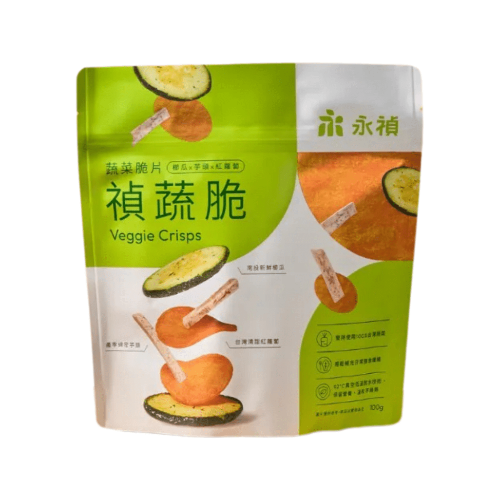 Young Zen Veggie Crisps - 100g