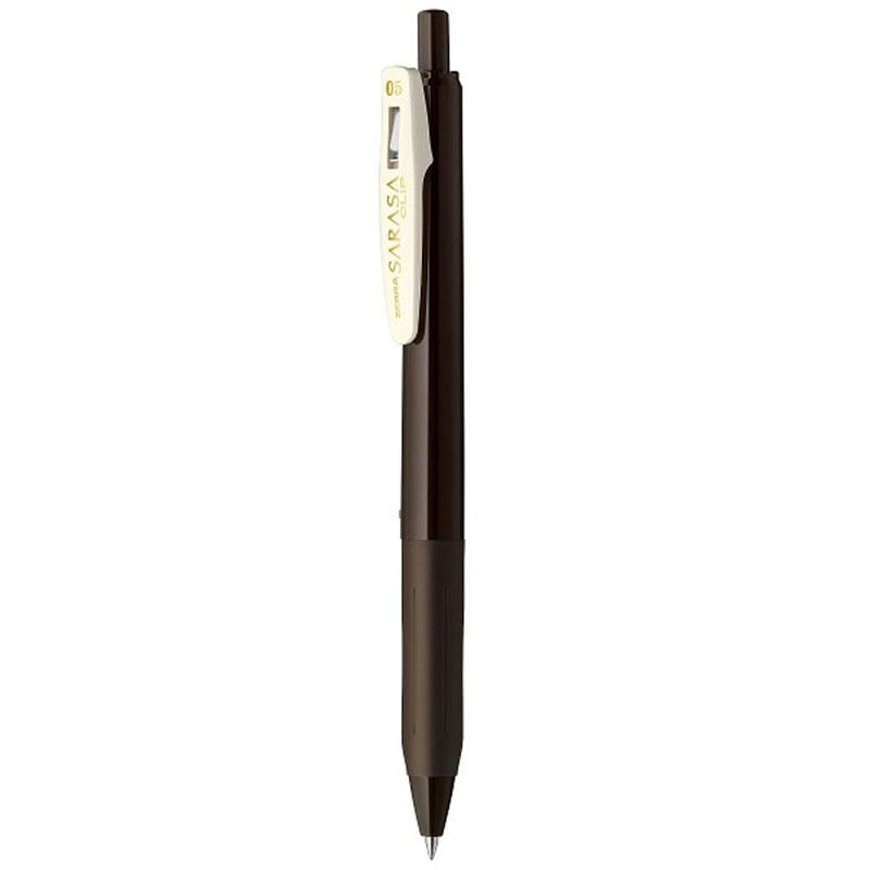 Zebra Sarasa Clip 0.5 mm Brown-Gray Ballpoint Pen