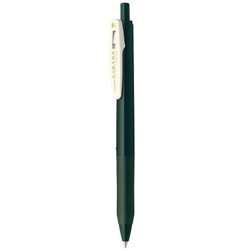 Zebra Sarasa Clip 0.5 mm Green-Black Ballpoint Pen