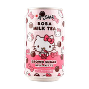 A-Sha Hello Kitty Boba Can - Brown Sugar - 310ml - ding-go