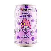 A-Sha Hello Kitty Boba Can - Taro - 310ml - ding-go