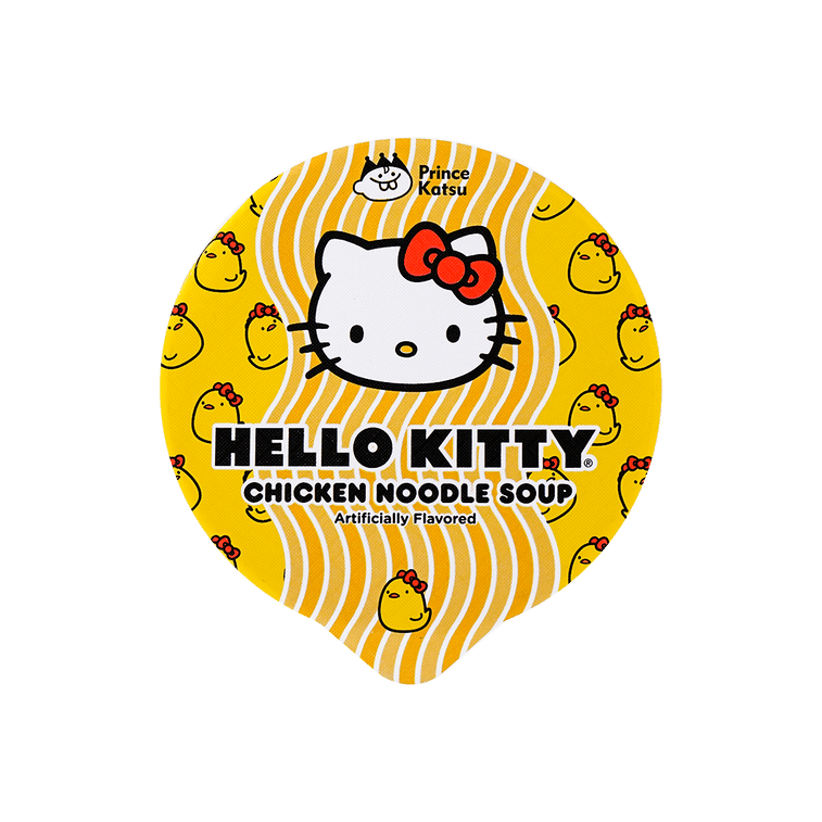 A - Sha Prince Katsu Hello Kitty Chicken Noodle Soup - 65g - ding - go