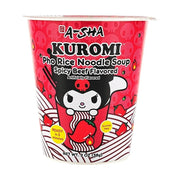 A - Sha Prince Katsu Kuromi Pho Rice Noodle Soup, Spicy Beef Flavored - 58g - ding - go