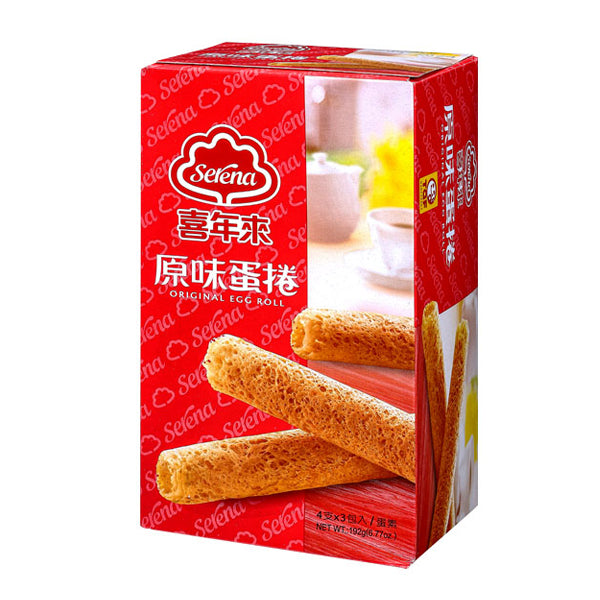 喜年來原味蛋捲經濟包 - 204g