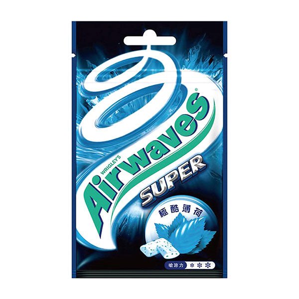 Airwaves Super Cool Sugar - Free Gum Mint Flavor - 28g - ding - go