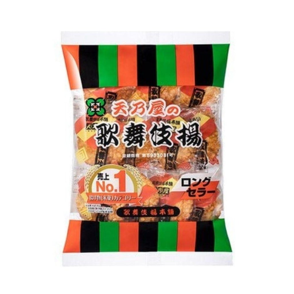 Amanoya Kabuki - age Crackers - 12g x 11 Pack - ding - go