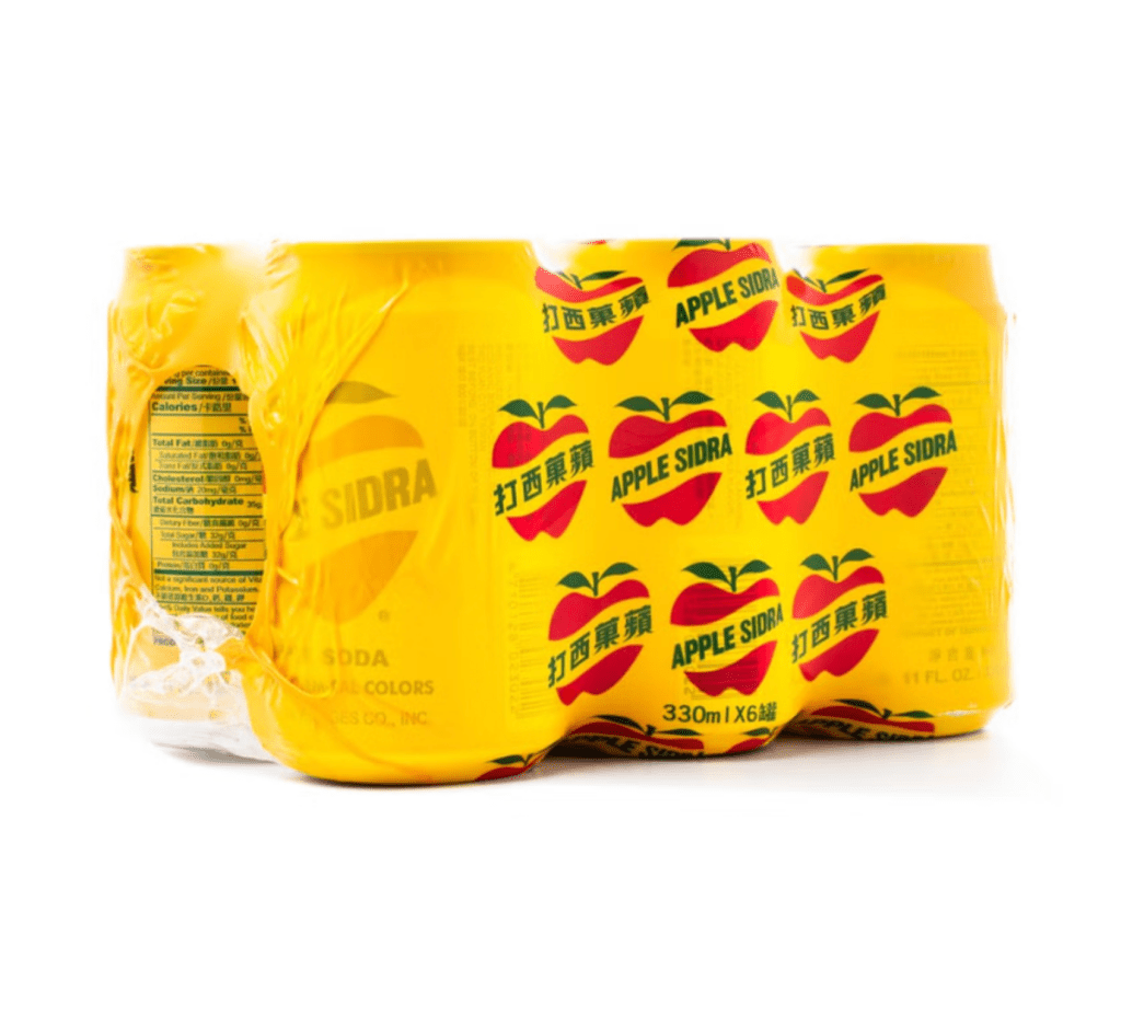 Apple Sidra Apple Soda - 330ml x 6 Pack - ding - go