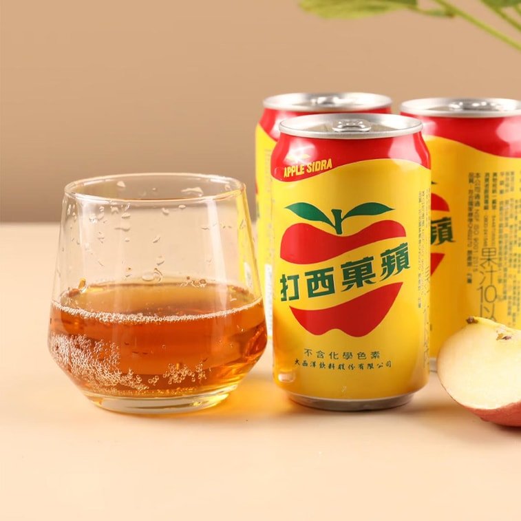 Apple Sidra Apple Soda - 330ml x 6 Pack - ding - go