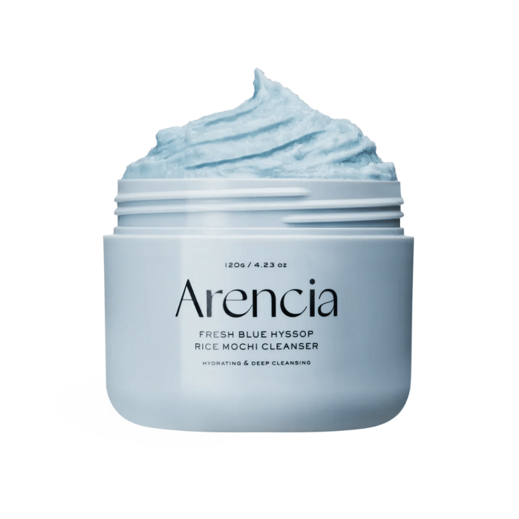Arencia Blue Hyssop Rice Mochi Cleanser - 120g - ding-go