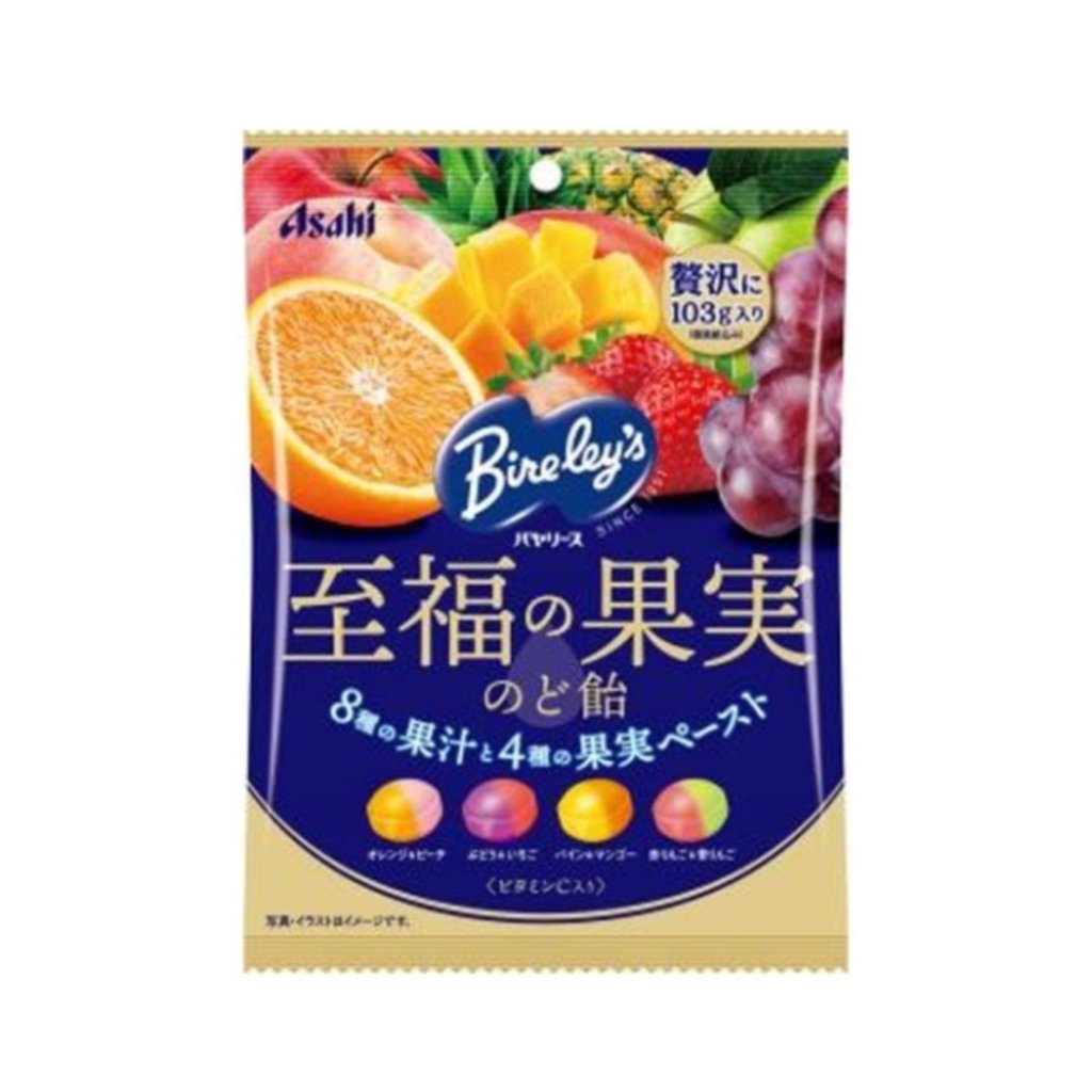 Asahi Group Bireley's Blissful Fruit Throat Candy - 103g - ding-go