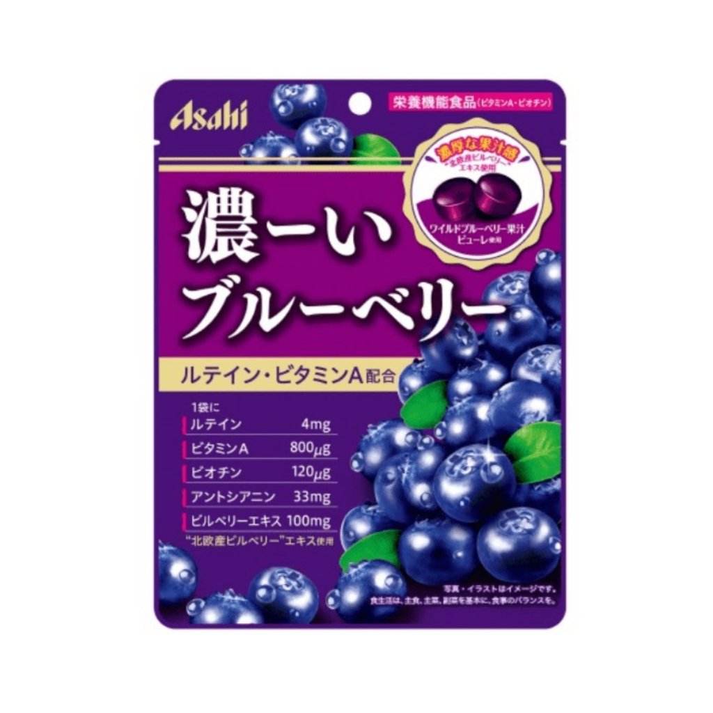 Asahi Group Rich Blueberry Candy - 84g - ding-go