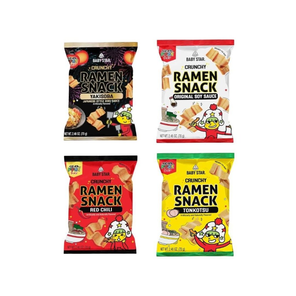 【Baby Star】Crunchy Wide Ramen Snack Bundle - ding - go
