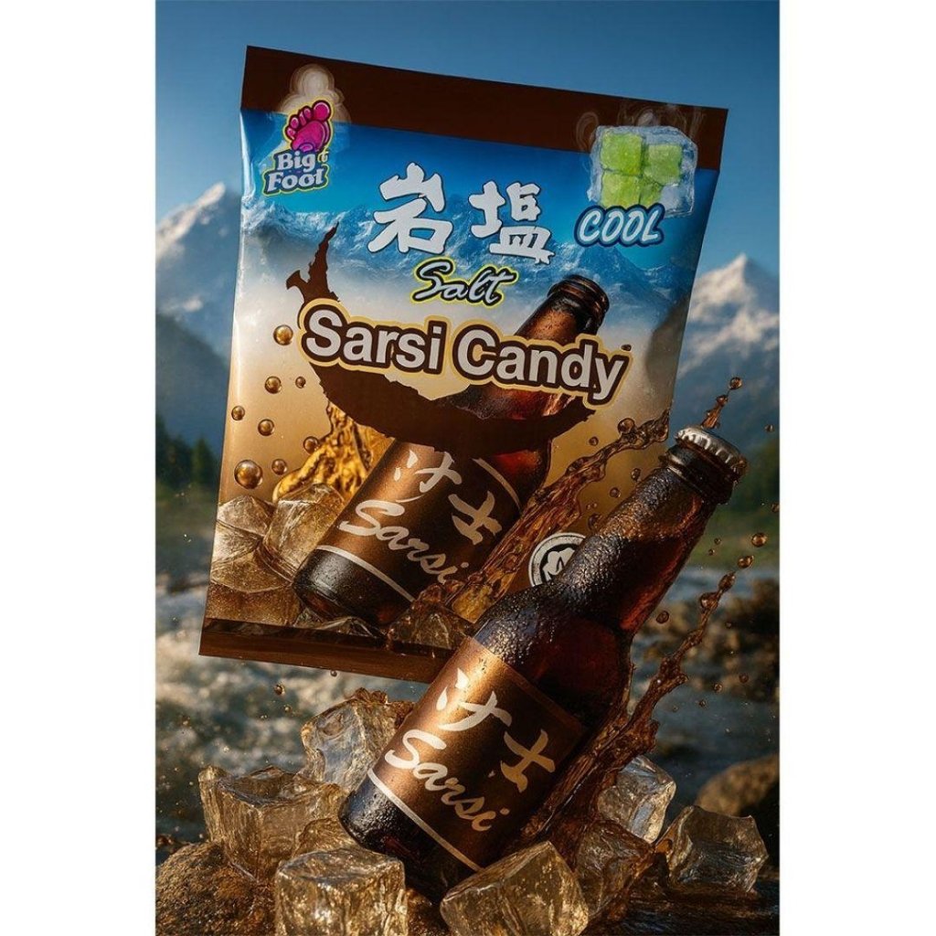 Big Foot Mint Rock Salt Root Beer Candy 128g, additional package view 3