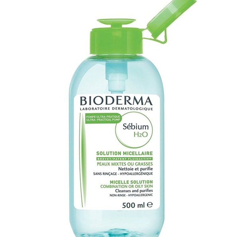Bioderma Sebium H2O Pump - 500ml - ding - go