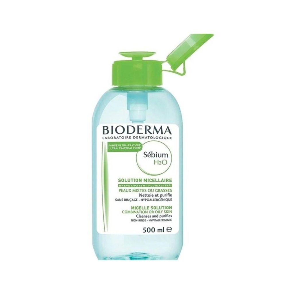 Bioderma Sebium H2O Pump - 500ml - ding-go