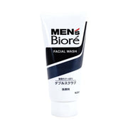 Biore Men’s Double Scrub Face Wash - 130ml - ding - go