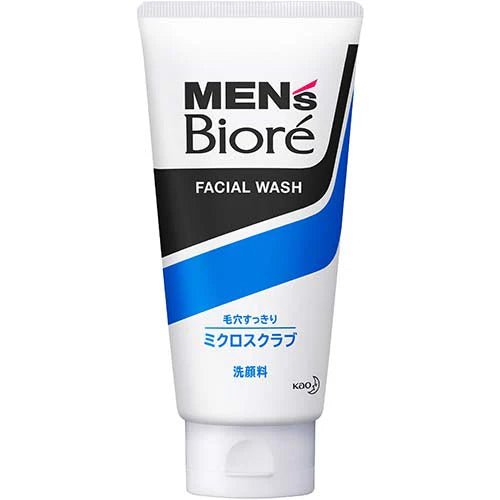 Biore Men’s Micro Scrub Face Wash - 130ml - ding - go